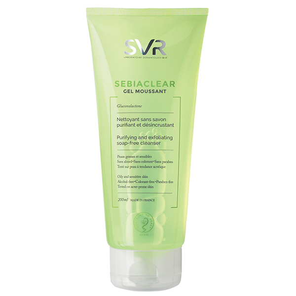 SVR Sebiaclear, gel za čiščenje mastne kože (200 ml)
