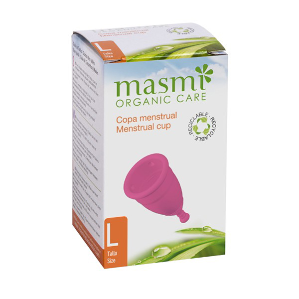 Masmi, menstrualna skodelica za večkratno uporabo - L (1 skodelica)