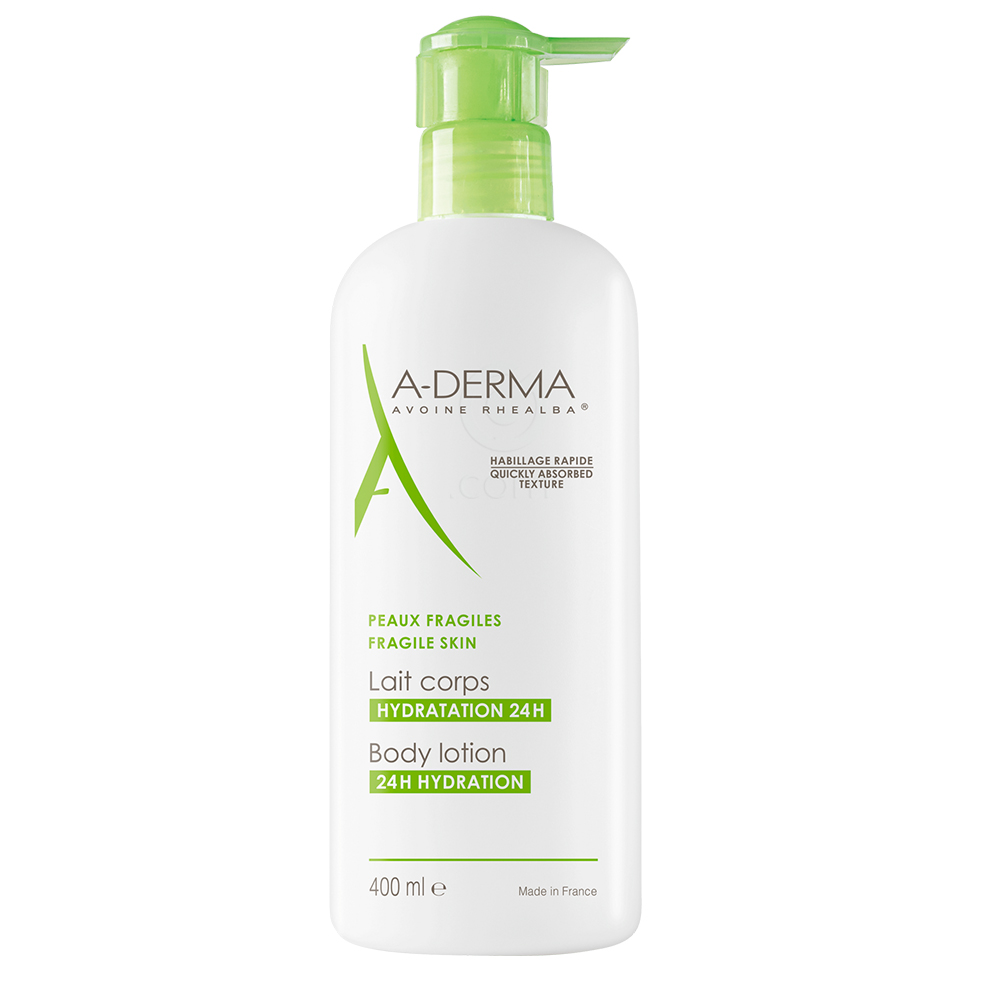 A-Derma, vlažilno mleko za telo (400 ml)