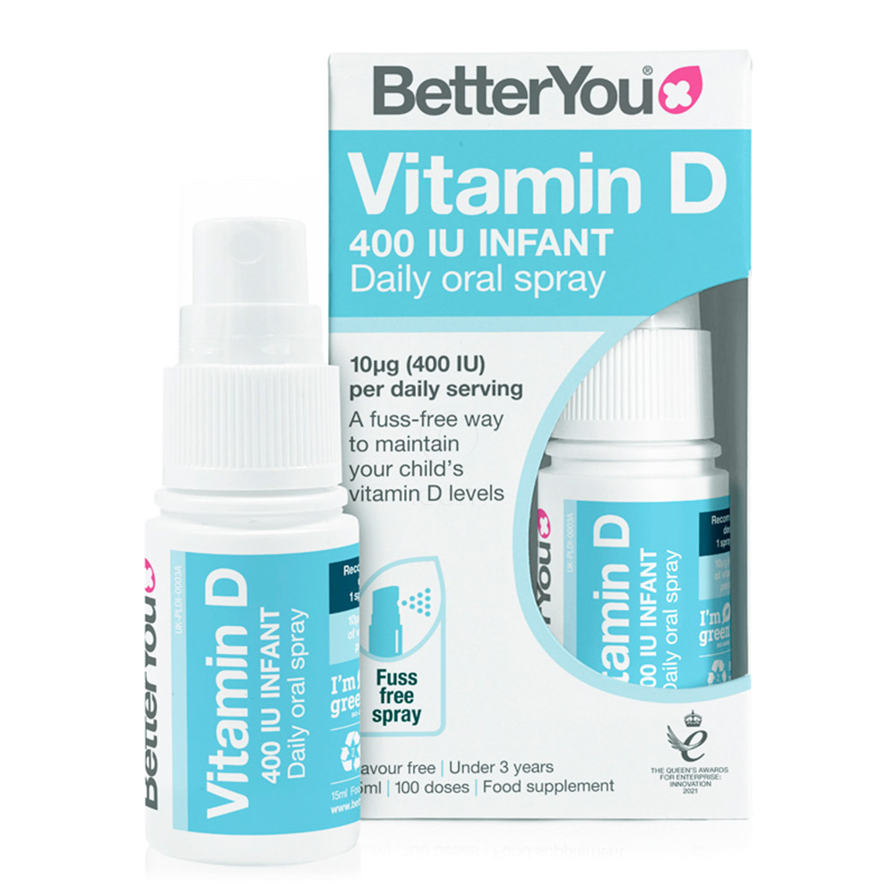 BetterYou DLux Baby, vitamin D v pršilu (15 ml)