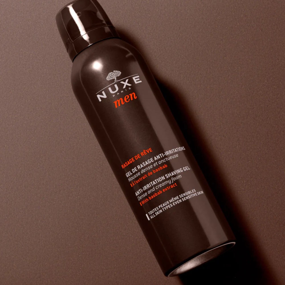 Nuxe Man Anti Irritation Shaving Gel, gel za britje proti razdraženi koži (150 ml)