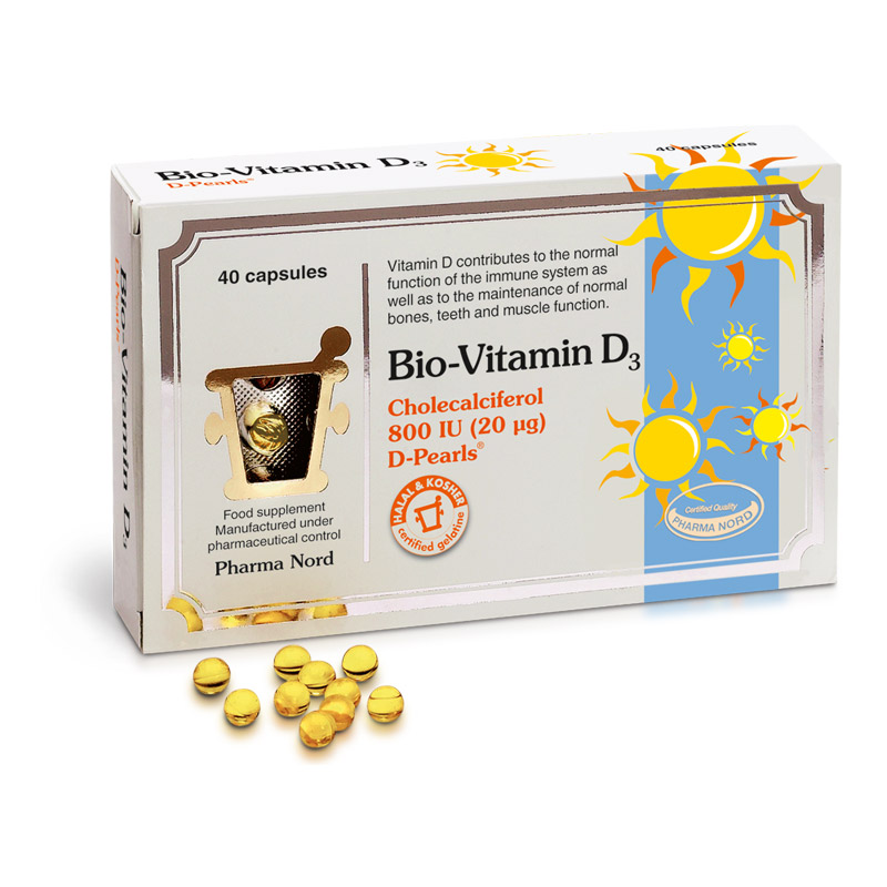 Pharma Nord Bio-Vitamin D3, kapsule (40 kapsul)