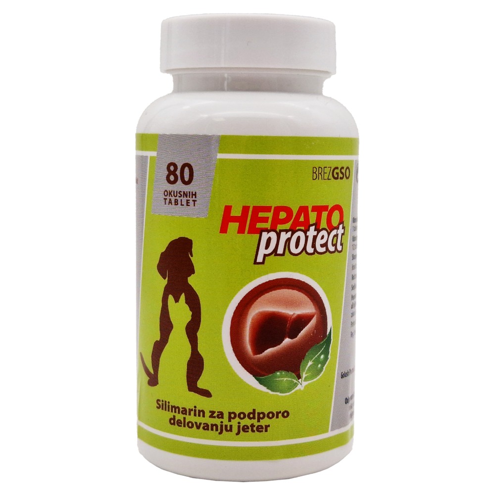 Hepatoprotect, tablete za pse in mačke (80 tablet)