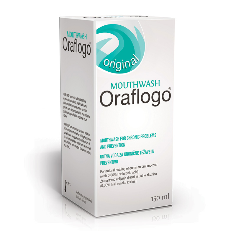 Oraflogo, ustna voda (150 ml)