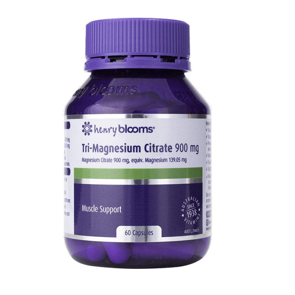 Blooms Tri-magnezijev citrat, kapsule (60 kapsul)