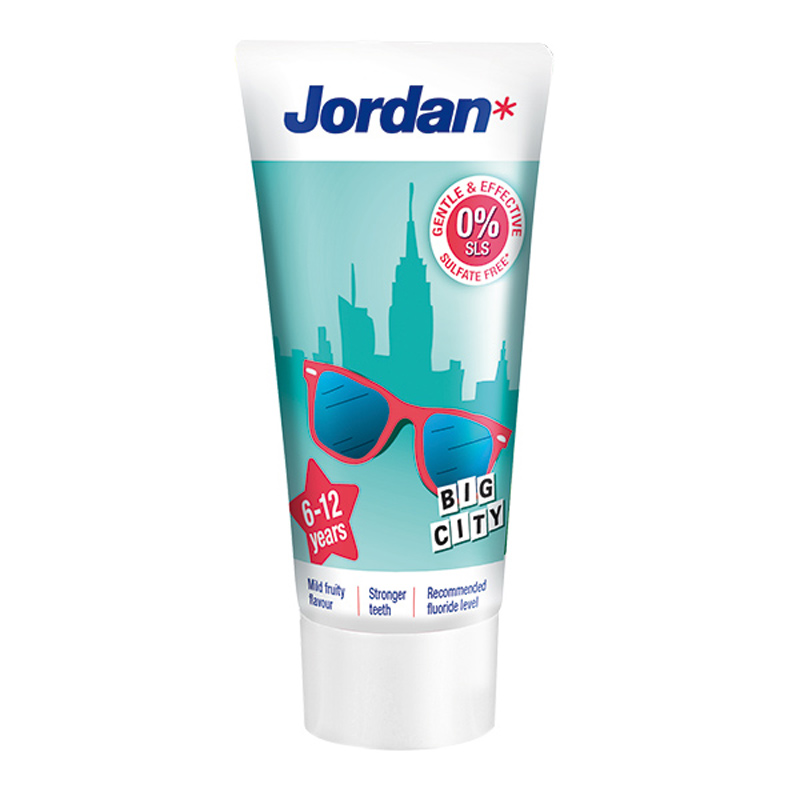 Jordan Junior, zobna pasta za otroke 6-12 let