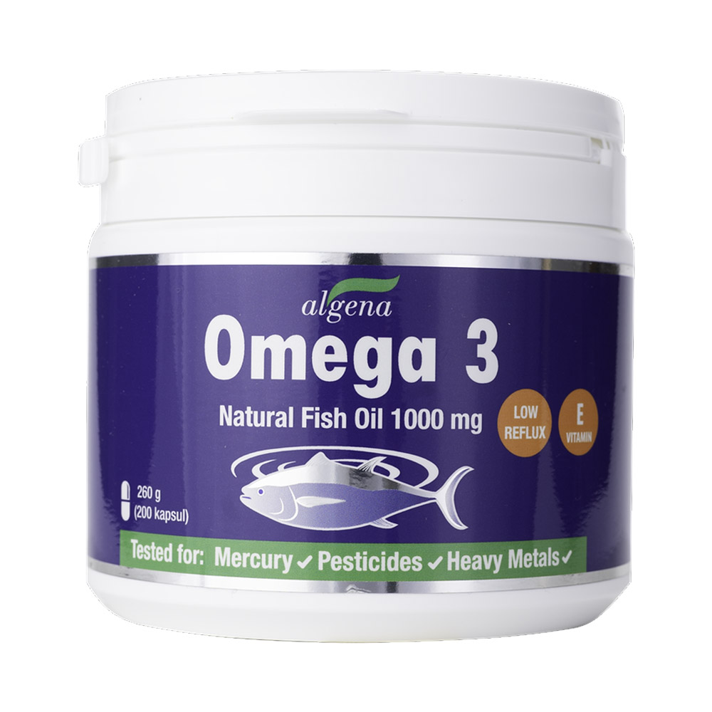 Algena Omega-3, kapsule (200 kapsul)