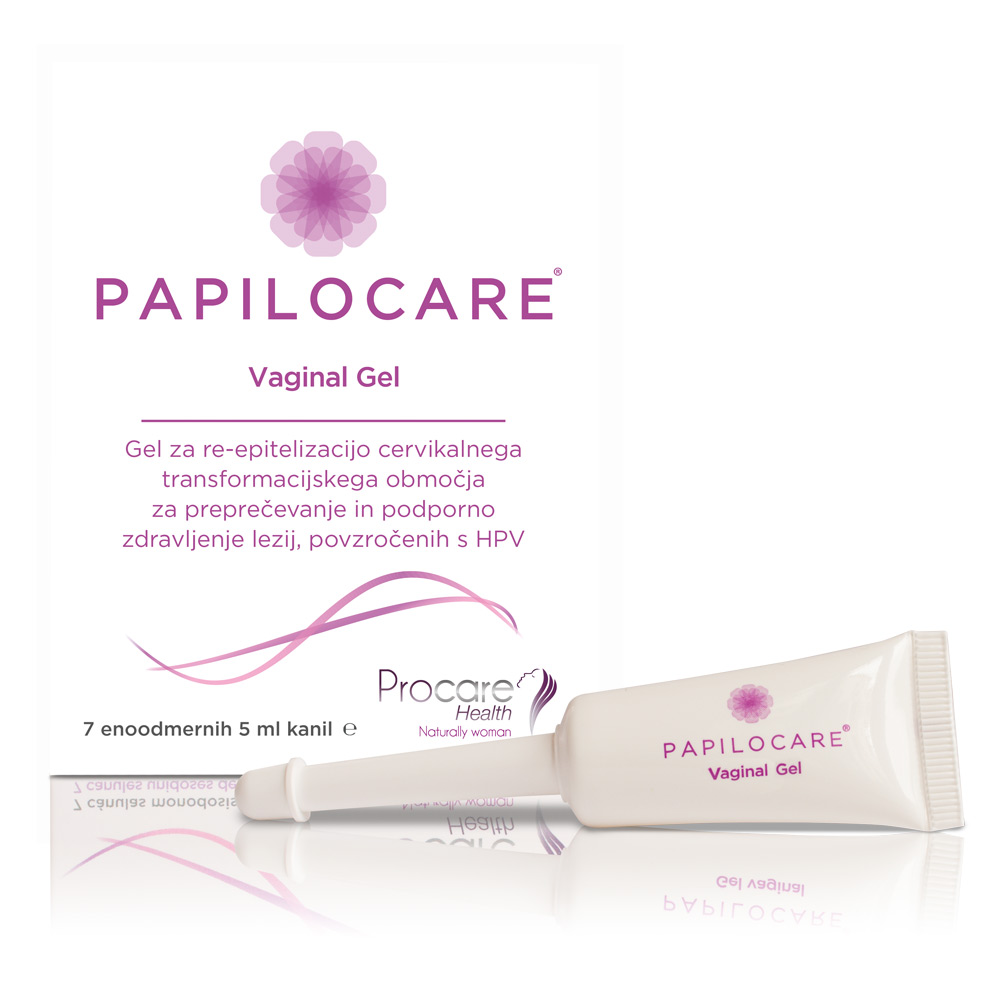 Papilocare, vaginalni gel (7 x 5 ml)