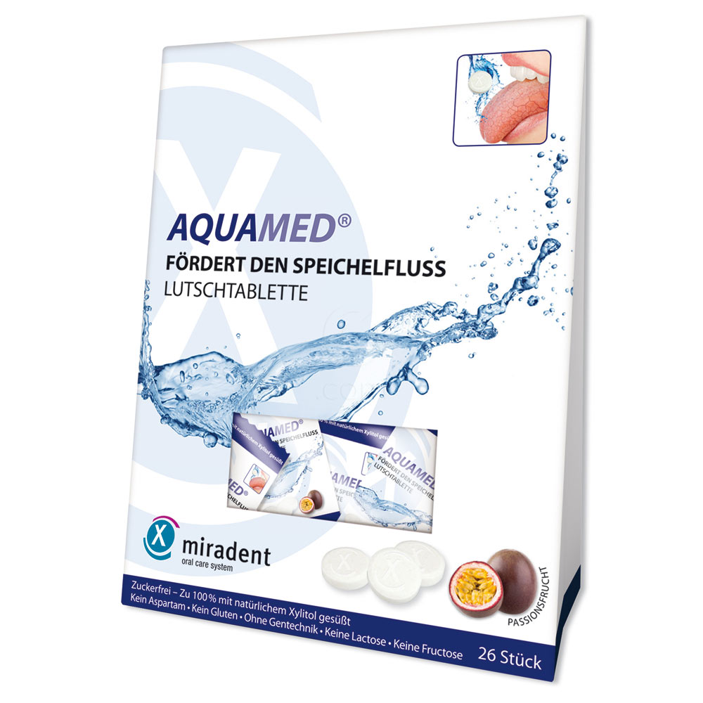 Miradent Aquamed, pastile za suha usta (60 g)