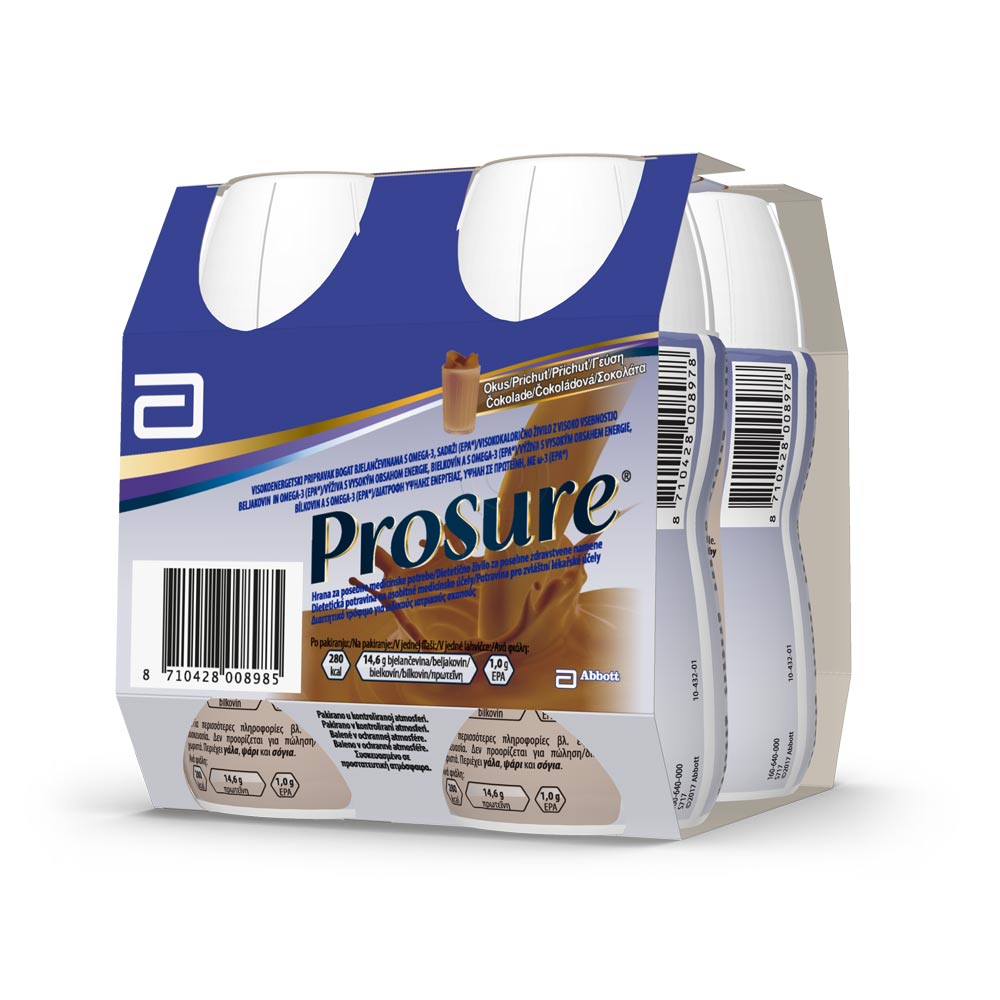 ProSure Čokolada, plastenka (4 x 220 ml)