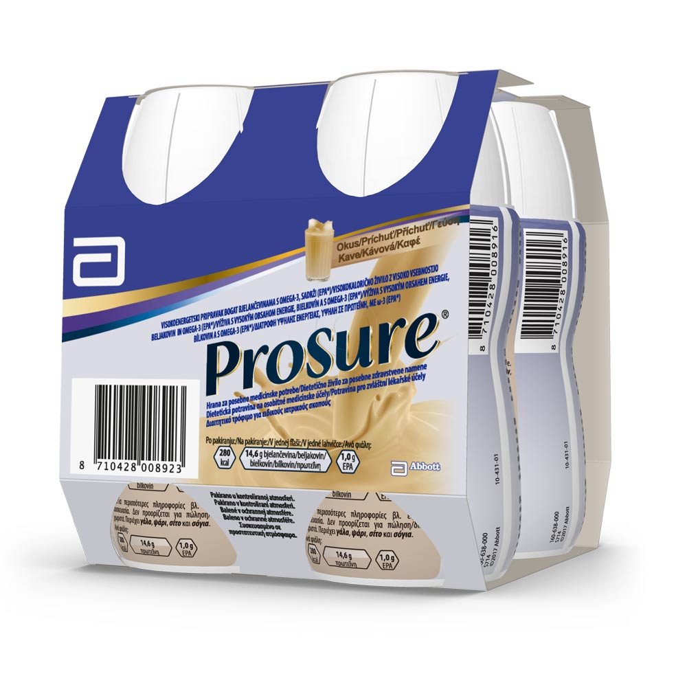 ProSure Kava, plastenka (4 x 220 ml)