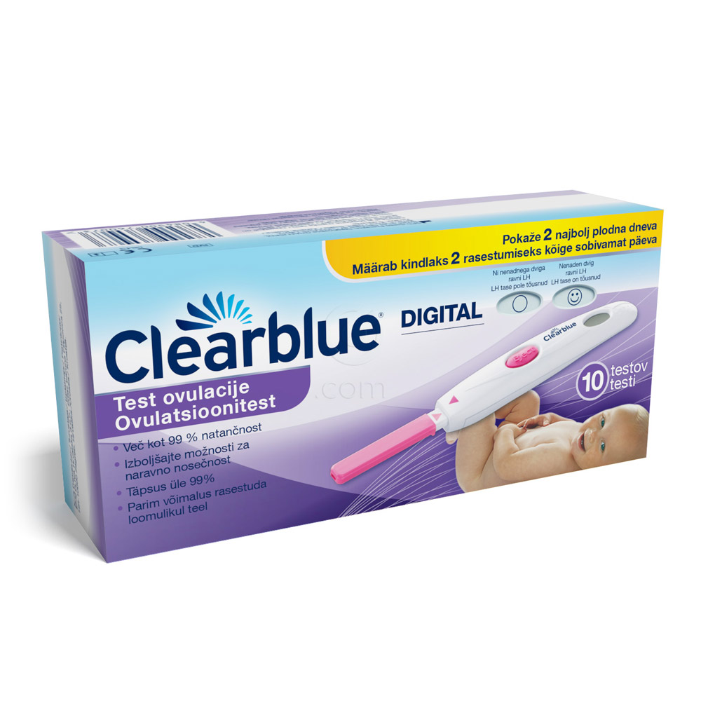 Clearblue Digital, test ovulacije (10 testov)