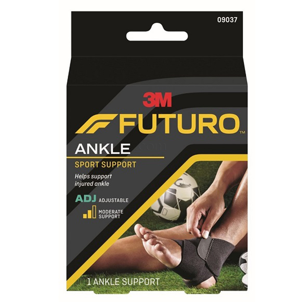 Futuro Sport, bandaža za gleženj - črna (1 bandaža)
