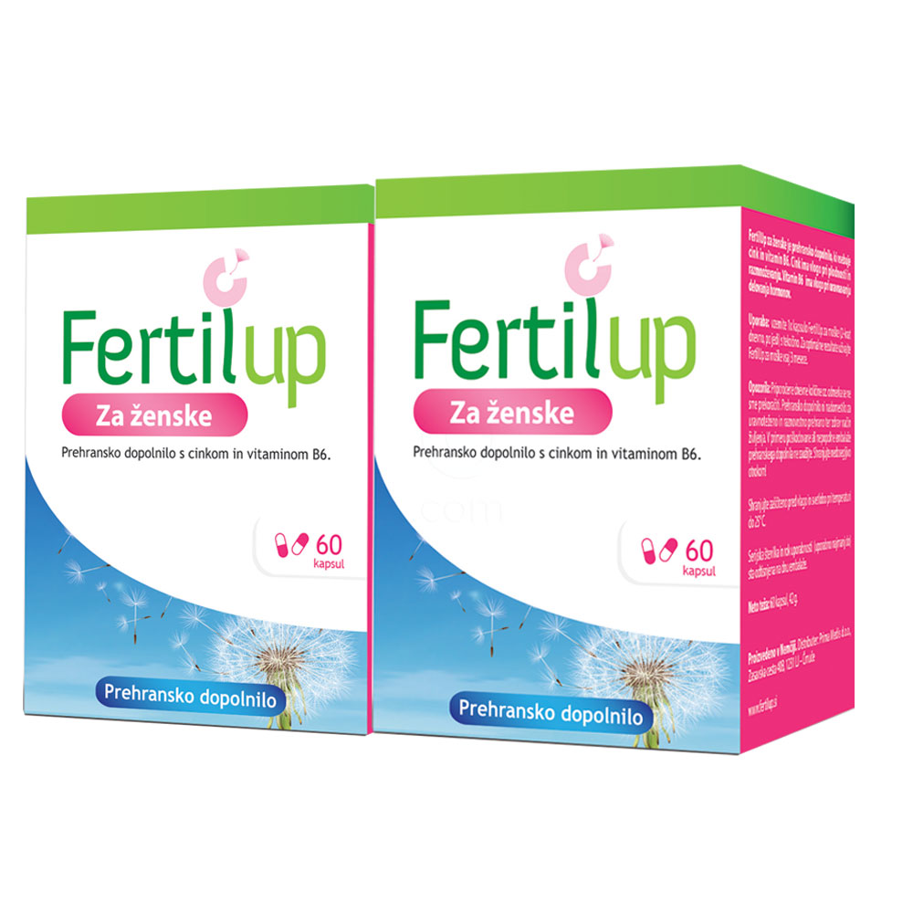 FertilUp, kapsule za ženske (2 x 60 kapsul)