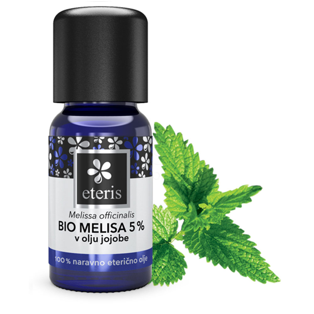 Eterično olje Melise v Bio jojobi (5%) Eteris  (10 ml)