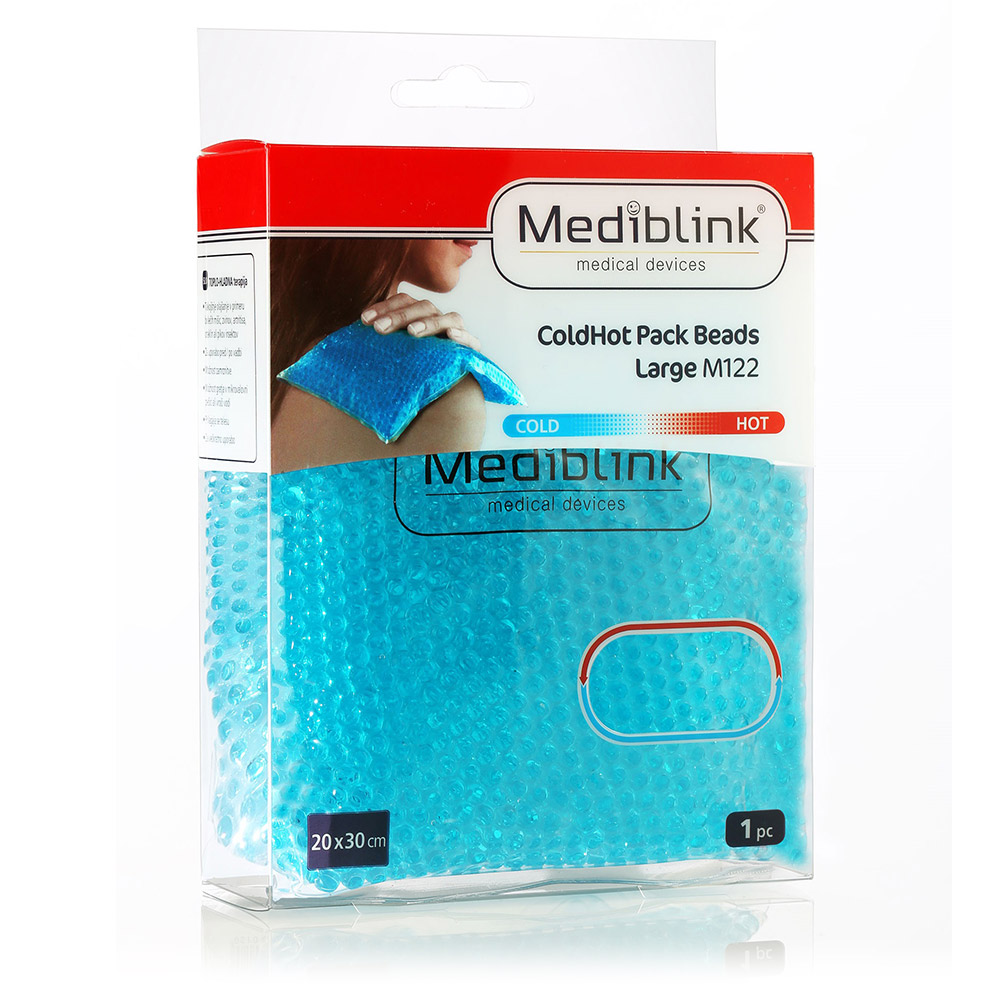 Mediblink M122 ColdHot, blazinica s kroglicami Large - 20x30 cm