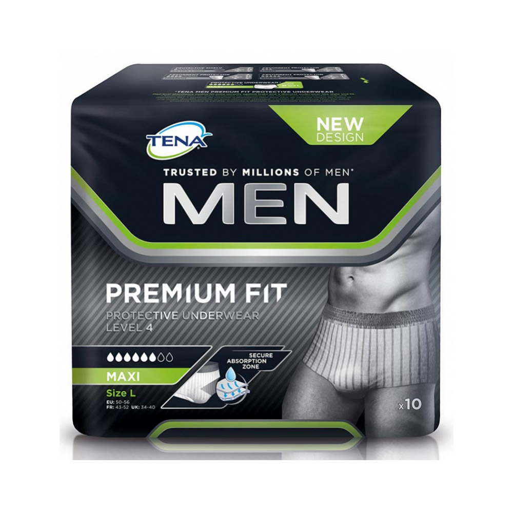 Tena Men Level 4 Maxi, inkontinenčne hlačke za moške - Medium (12 kosov)