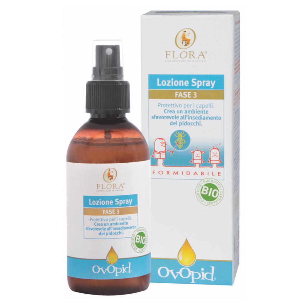 Ovopid, losjon  v spreju za preventivo pred ušmi - 3 stopnja (150 ml)