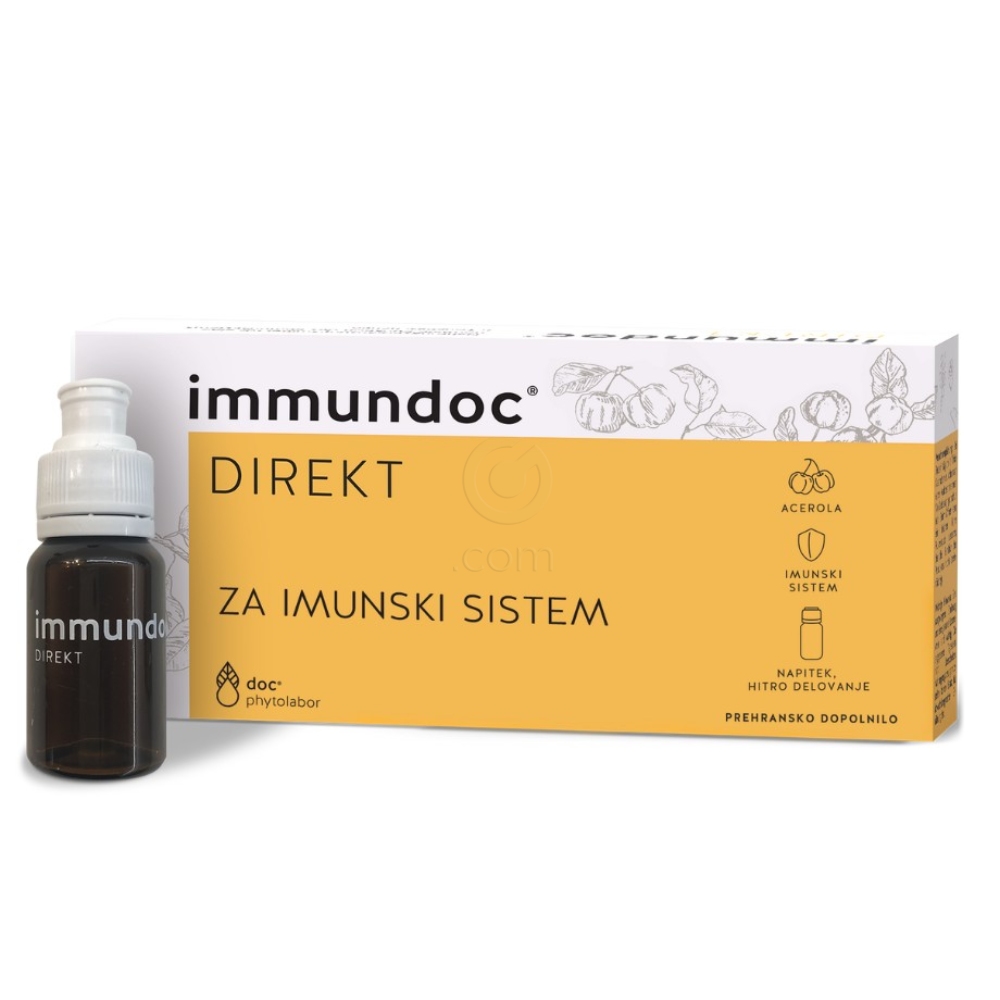 immundoc Direkt, napitek v stekleničkah (6 x 12,3 g)
