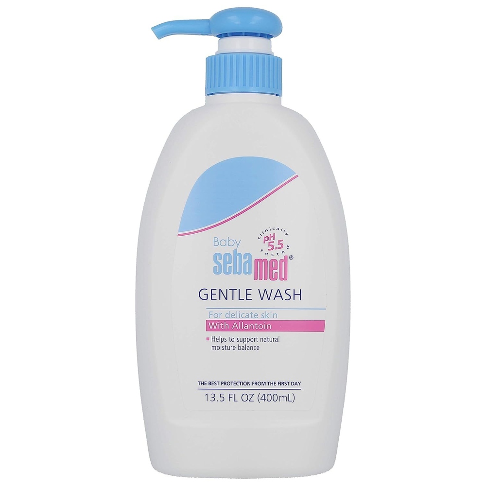 Sebamed Bebe, ekstra nežni otroški gel za umivanje s pumpico (400 ml)