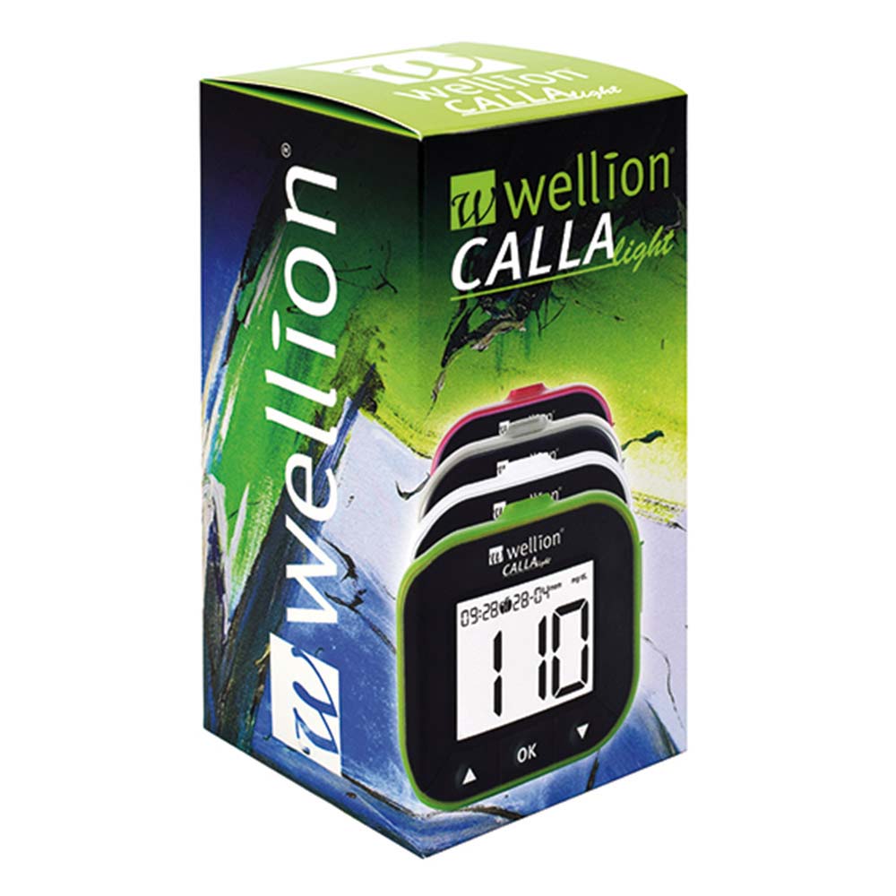 Wellion Calla, 50 testnih lističev + Brezplačni merilnik Calla Light
