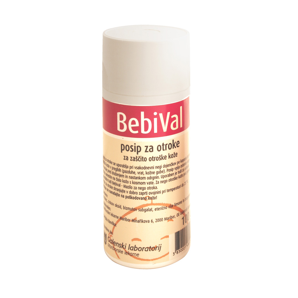 BebiVal, posip za otroke (100 g)