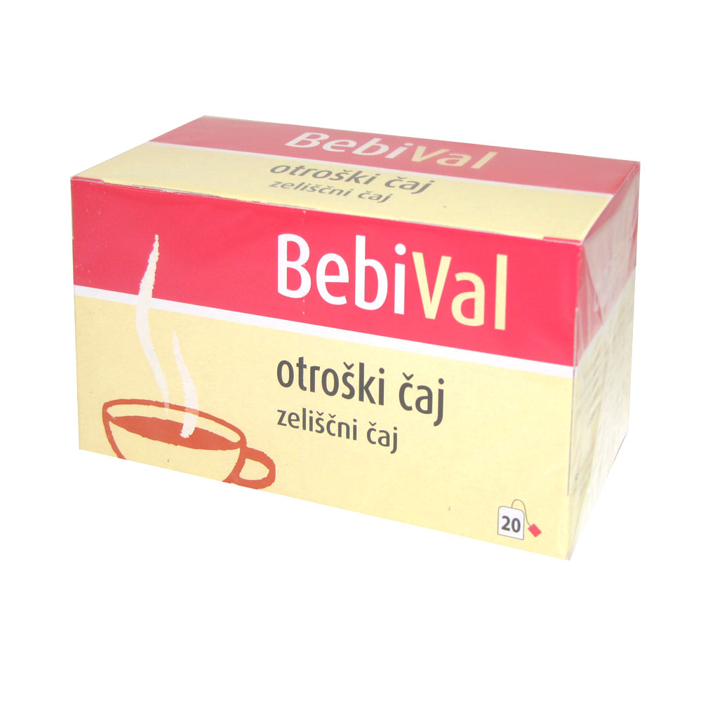 BebiVal čaj za otroke v filter vrečkah (20 vrečk)