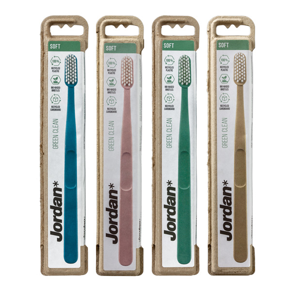 Jordan Green Clean, zobna ščetka - Soft (1 zobna ščetka)