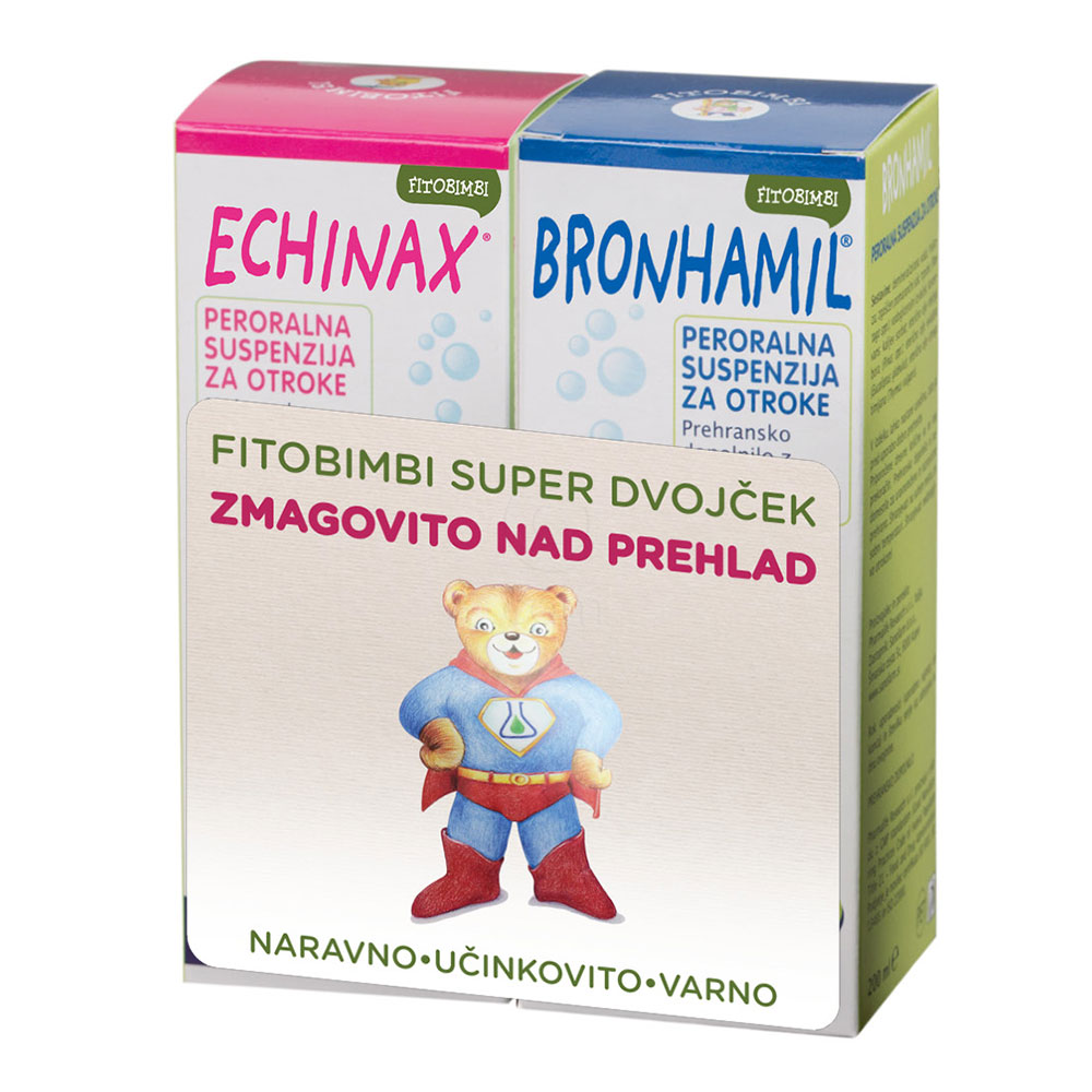 Fitobimbi, dvojček (Echinax + Brohnamil - 2 x 200 ml)