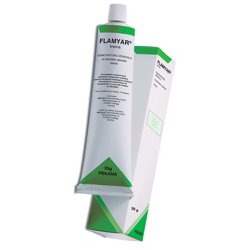 Flamyar Pekana - Homeopatsko zdravilo, krema (35 g)