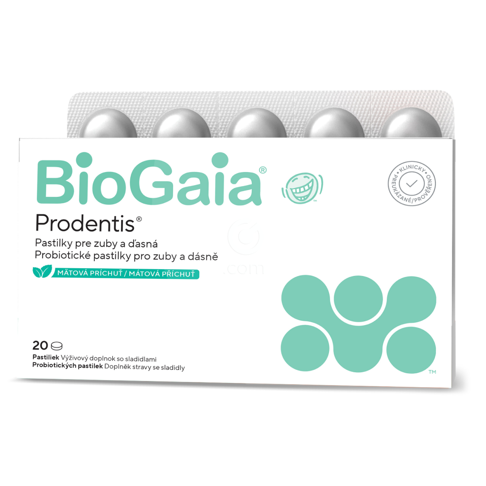 BioGaia Prodentis, pastile z okusom mentola (20 pastil)