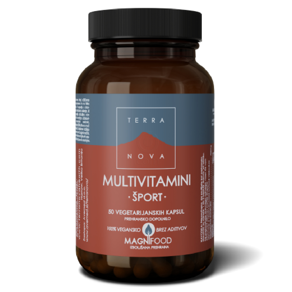 Multivitamini za Šport Terranova, kapsule (50 kapsul)