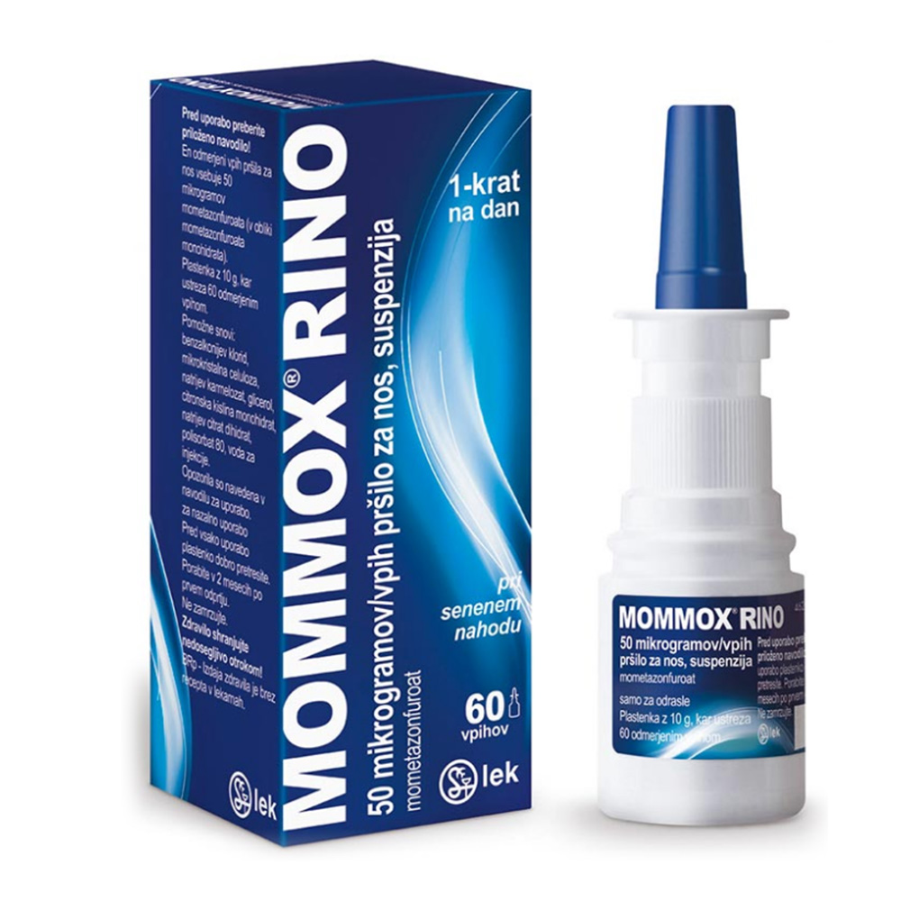 Mommox Rino 50 µg/vpih, pršilo za nos (10 g)