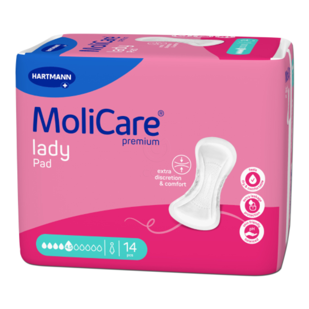 Molicare Premium Lady Pad Maxi 4,5 kapljice, 14 predlog