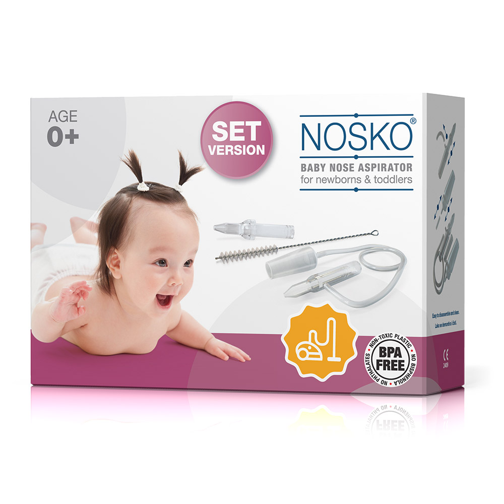 Nosko, aspirator za čišenje noska - set (1 set)