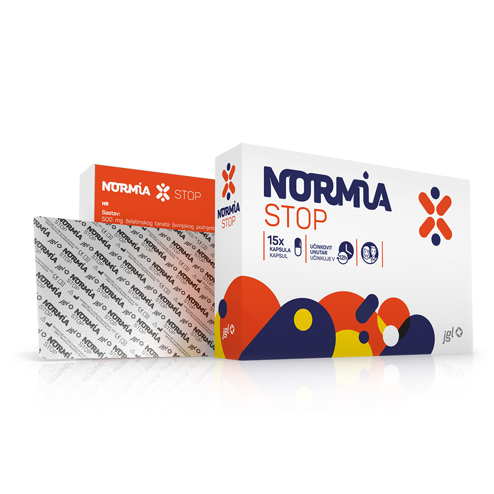 Normia STOP, kapsule (15 kapsul)