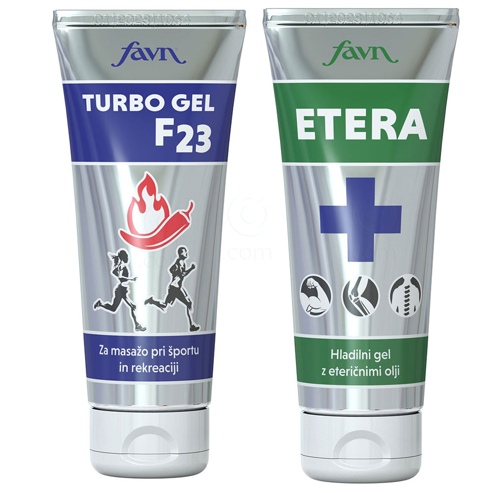 Favn Turbo gel F23 in Etera gel, komplet (100 ml + 100 ml)