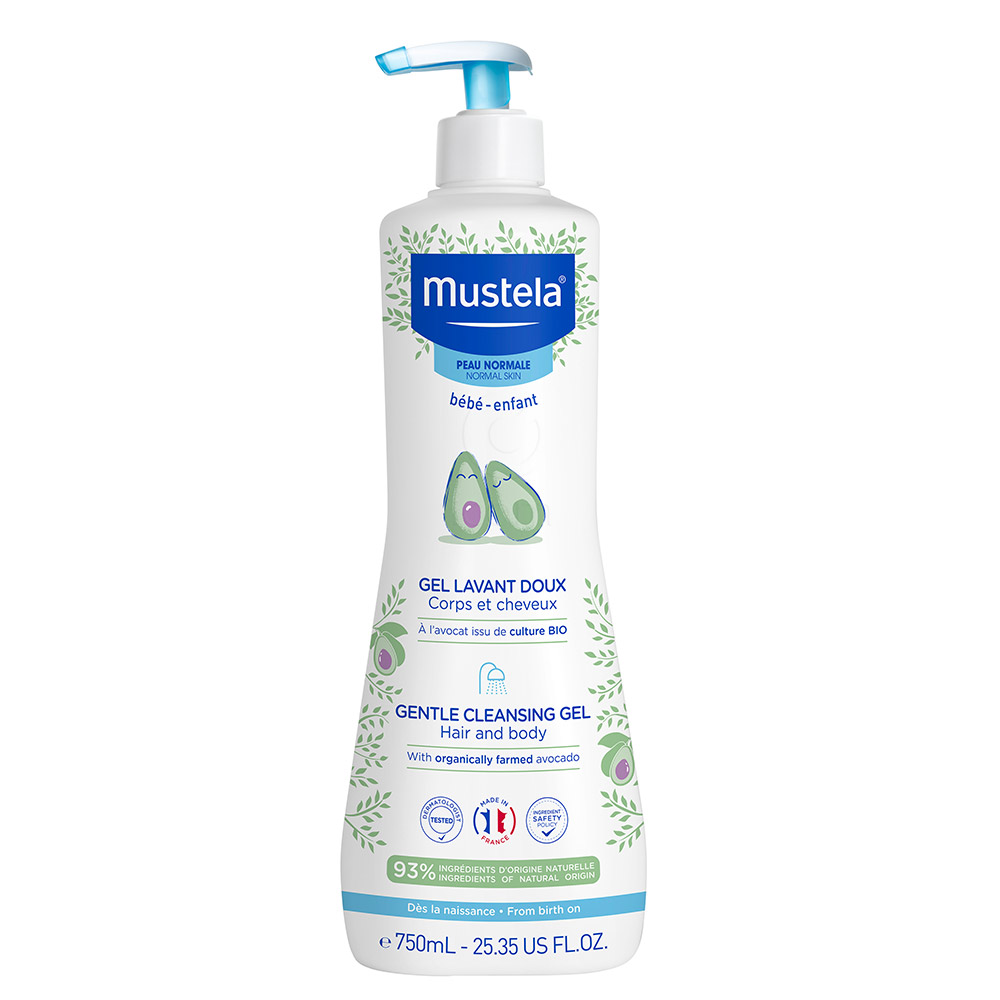 Mustela, nežni gel za umivanje (500 ml)