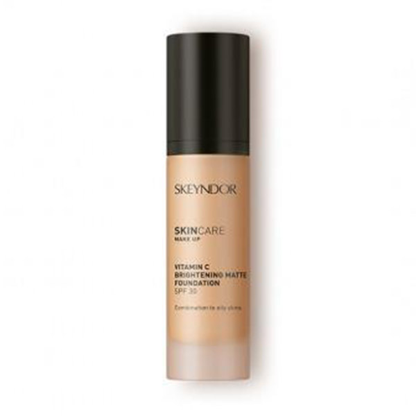 Skeyndor Vitamin C Brightening Foundation ZF30, MAT tekoči puder - odtenek 03 (40 ml)