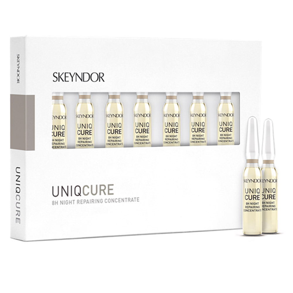 Skeyndor Uniqcure, ampule za nočno regeneracijo (7 x 2 ml)