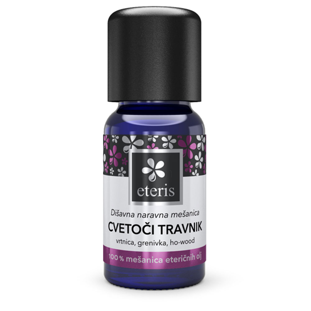 Cvetoči travnik Eteris, dišavna naravna mešanica eterični olj (10 ml)