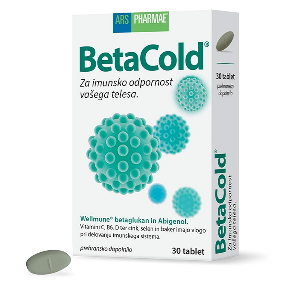 BetaCold Ars Pharmae, filmsko obložene tablete (30 tablet)