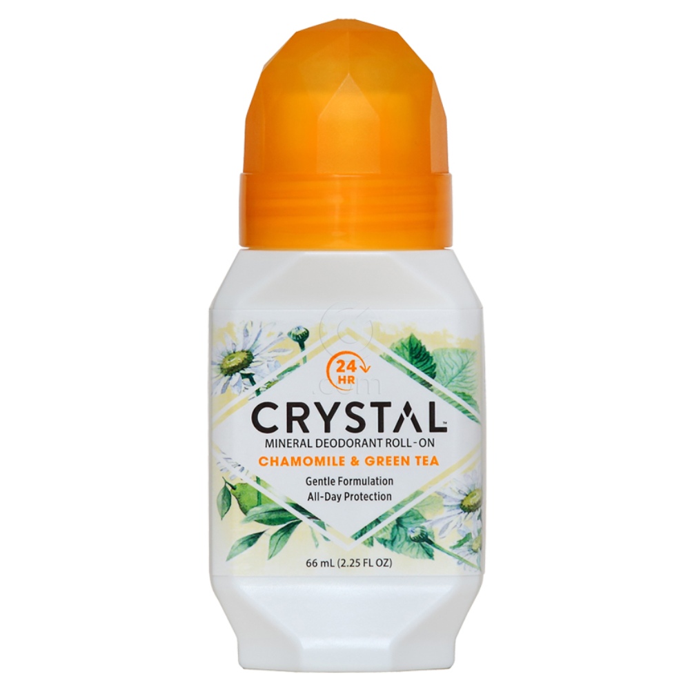 Crystal essence mineralni deo roll-on, kamilica z zelenim čajem (66 ml)