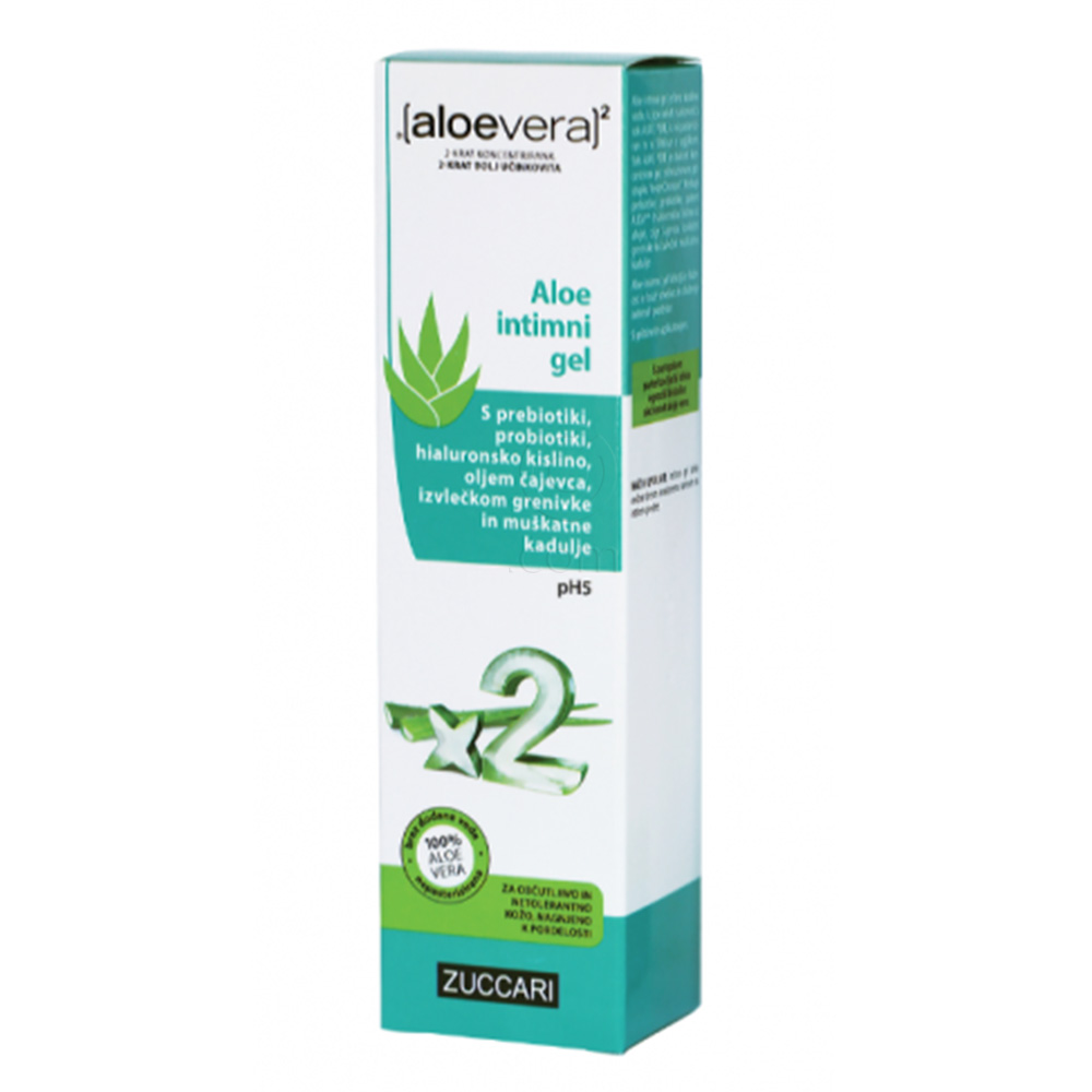 Aloe Vera X2 Zuccari, intimni gel (80 ml)