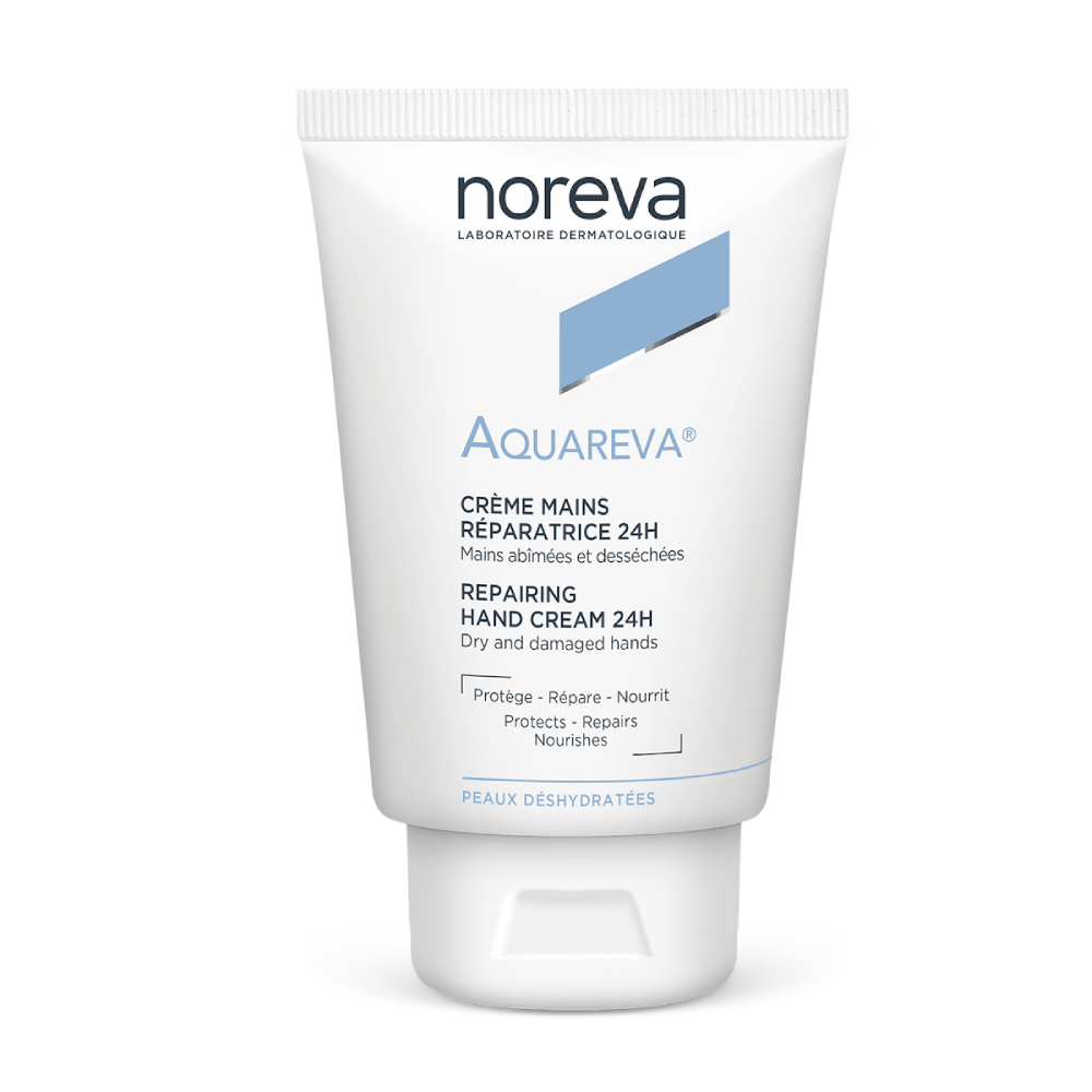 Noreva Aquareva, 24-urna obnovitvena krema za roke (50 ml)