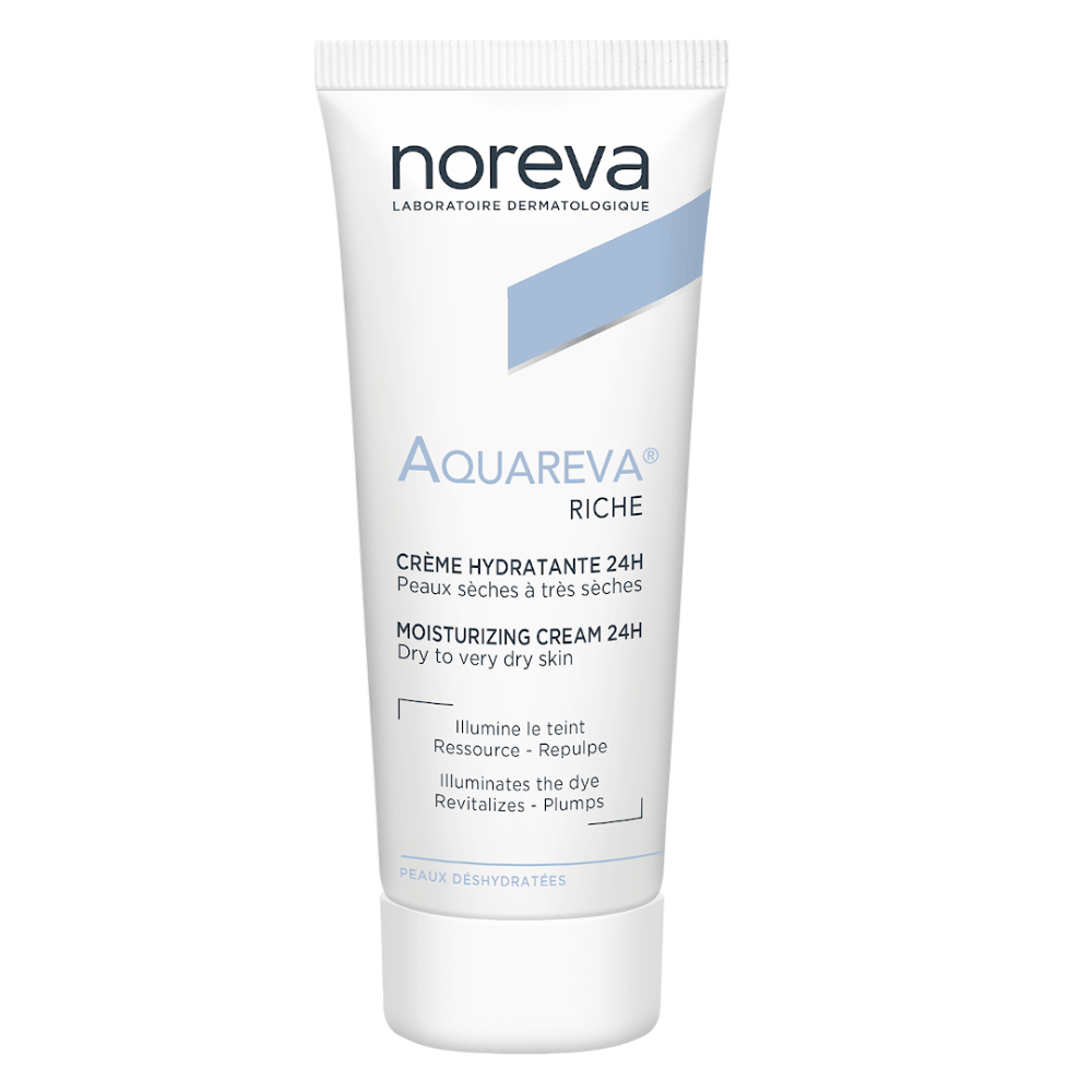Noreva Aquareva Rich, 24-urna bogata vlažilna krema za obraz (40 ml)