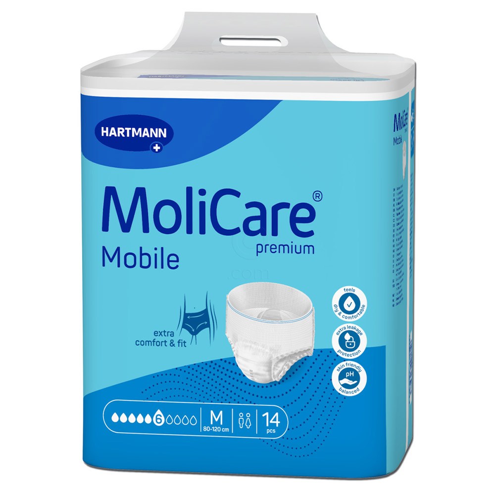 MoliCare Premium Mobile 6 Drops, inkontinenčne hlačke