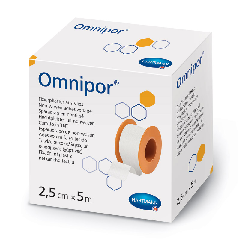 Omnipor, lepilni trak (2,5 cm X 9,2 m)