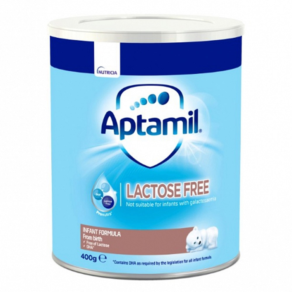 Aptamil LF (brez laktoze), posebna hrana za dojenčke (400 g)