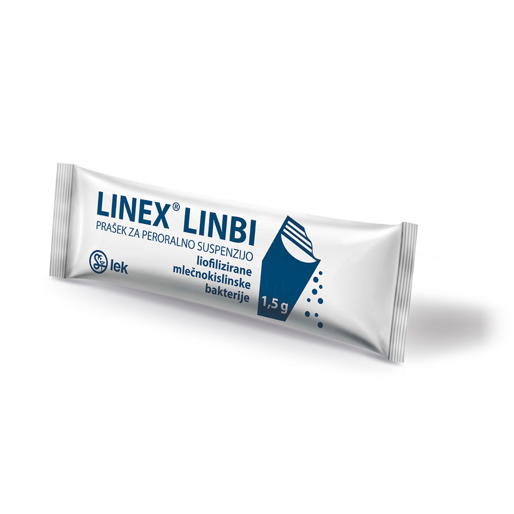 Linex Linbi, prašek za peroralno suspenzijo (10 vrečk)